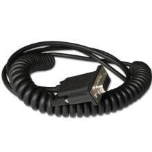 Serieel kabel - HONEYWELL - DB-9 (V) - 3 m - Zwart - Opgerold