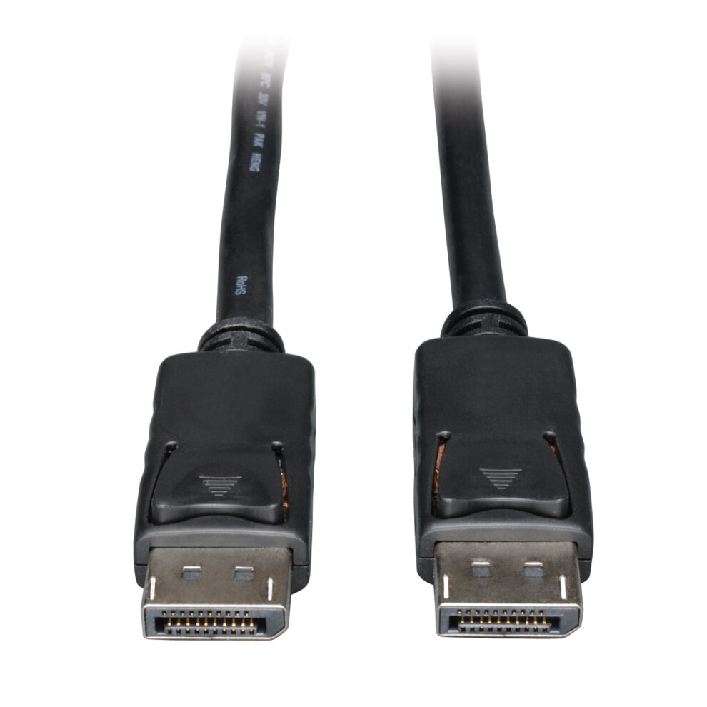 Tripp Lite Displayport Cable With Latches (M/M), 4K X 2K 3840 X 2160, 1.83 M (6-Ft.) 037332145963