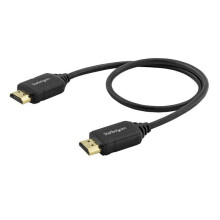STARTECH Câble HDMI grande vitesse haute qualité avec Ethernet de 50 cm - Cordon HDMI 4K 60 Hz - Câble HDMI 2.0 certifié