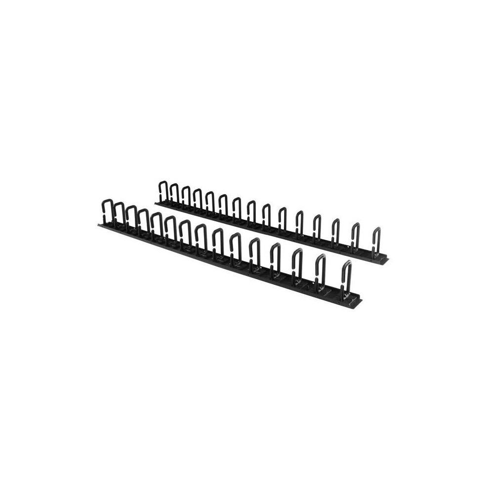 StarTech.com Vertical Cable Organizer with D-Ring Hooks - 0U - 6 ft.