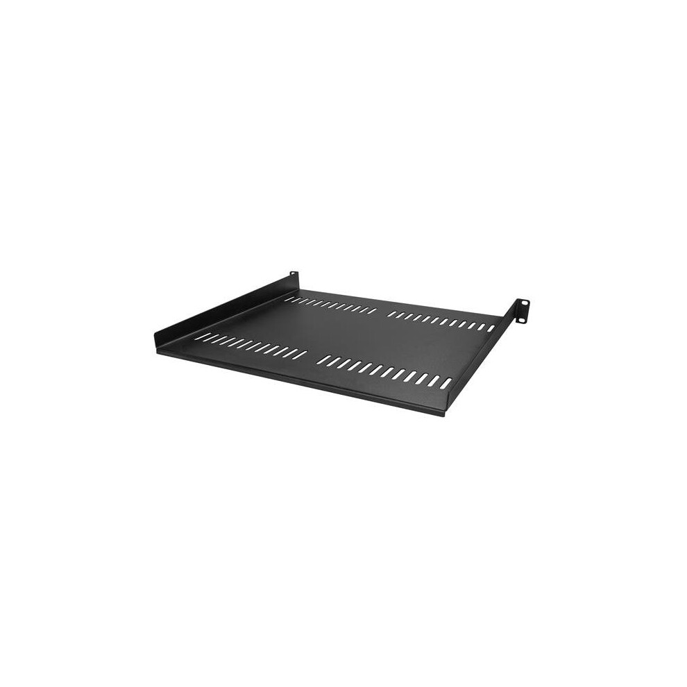 StarTech.com Vented 1U Rack Shelf - 16 in. Deep
