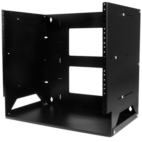 StarTech.com StarTech.com Wall-Mount Server Rack with Built-in Shelf - Solid Steel - 8U