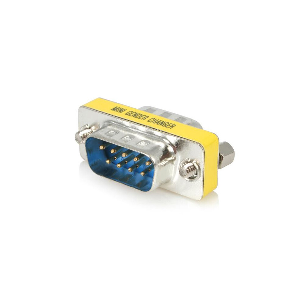 Startech.com Slimline Serial Db9 Gender Changer - M/M