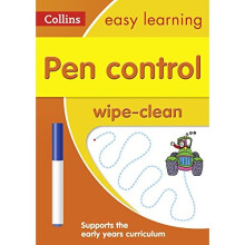 Pen Control Age 3-5 Wipe Clean Activity Book (Collins Easy Learning Preschool)