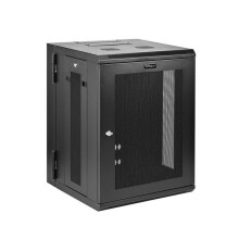 StarTech.com 15U Wandmontierter Server-Rack Gehäuse mit Scharnieren Bis zu 50,8 cm tief Netzwerk-Schrank…