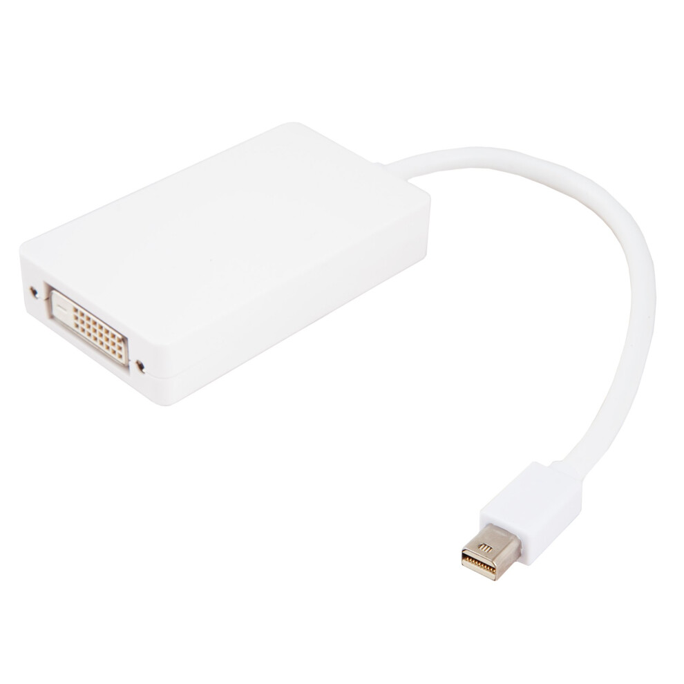 Urban Factory Cbb41uf Mini Displayport Displayport + Dvi + Hdmi Video Cable Adapter White 3760170844480