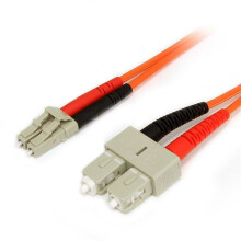 Câble patch à fibre optique duplex 62,5/125 multimode 3 m LC - SC - STARTECH