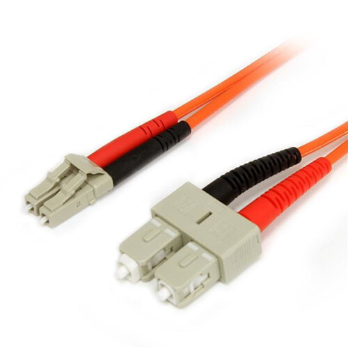 StarTech.com Câble patch à fibre optique duplex 62,5/125 multimode 3 m LC - SC - STARTECH