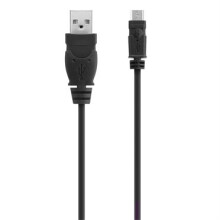 Belkin USB 2.0 A/Micro USB B, 1.8m 1.8m USB A Micro-USB B Male Male Black USB cable