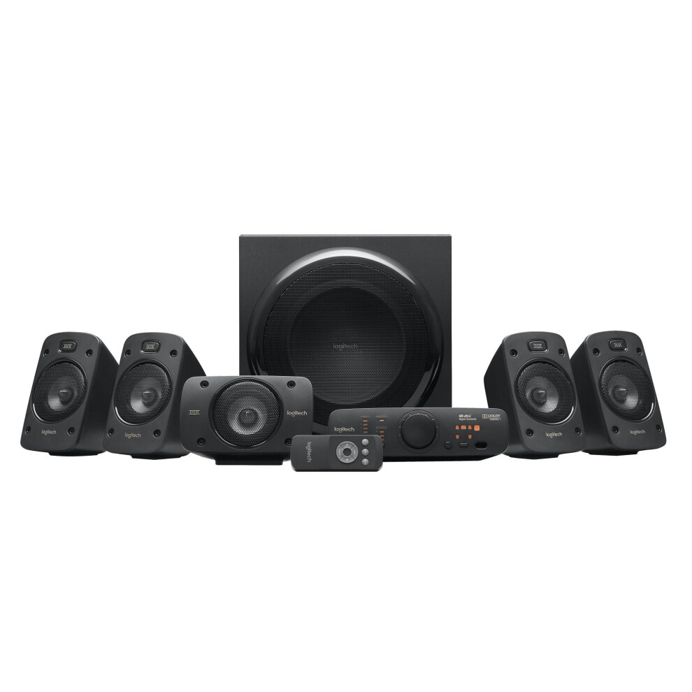 Logitech Z906 5.1Channels 500W Speaker Set Black