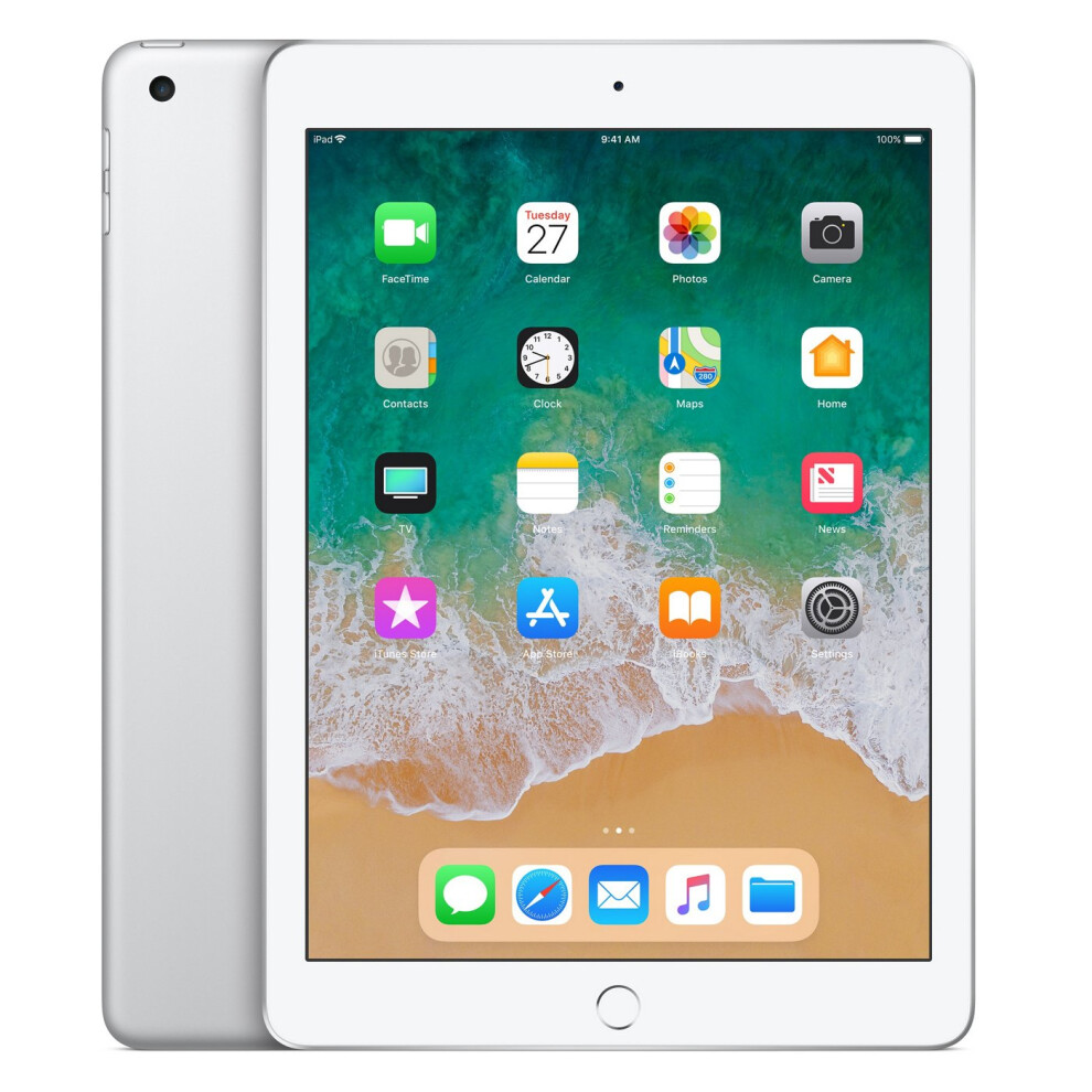 2018 Apple iPad 128GB Wi-Fi - Silver