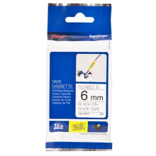 Cinta flexible Brother TZe-FX211 - Transferencia térmica - Blanca