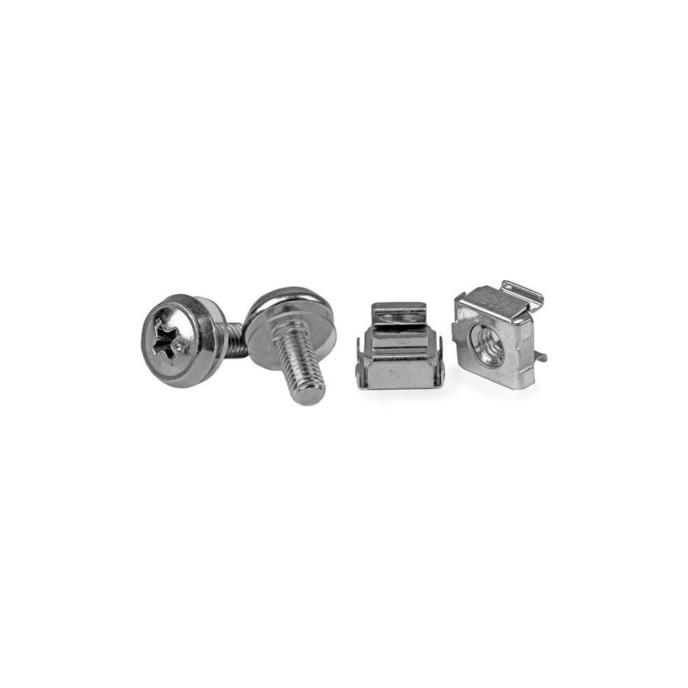 Startech.com 100 Pkg M5 Mounting Screws And Cage Nuts For Server Rack Cabinet