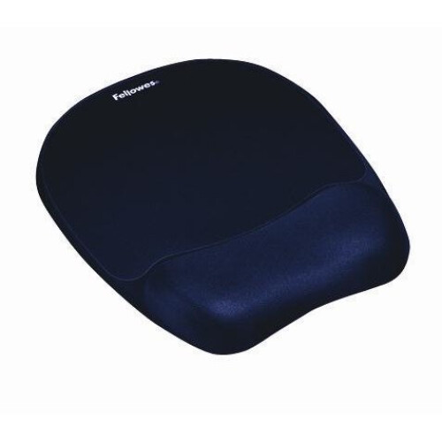 Fellowes Fellowes Memory Foam Mouse Pad/Wrist Rest Sapphire