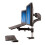 StarTech.com Support d'écran - STARTECH - Bras articulé - Pour écran jusqu'à 27" - Support pour ordinateur portable - Noir 1