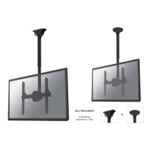 Suporte de teto - NewStar - NM-C440BLACK - 32" a 60" - Preto - 50 kg Máx.