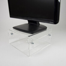 Steun voor monitor - Newstar - NSMONITOR40 - Transparant - 25 kg - Maximale capaciteit 25 kg