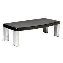 3M MS90B Portable flat panel floor stand Black, Silver flat panel floorstand