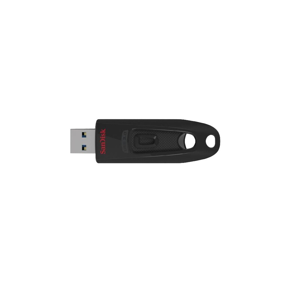 SanDisk Ultra USB 3.0 Flash Drive 256GB (SDCZ48-256G-U46) - 100MB/s, SecureAccess, USB 3.0/2.0, Black