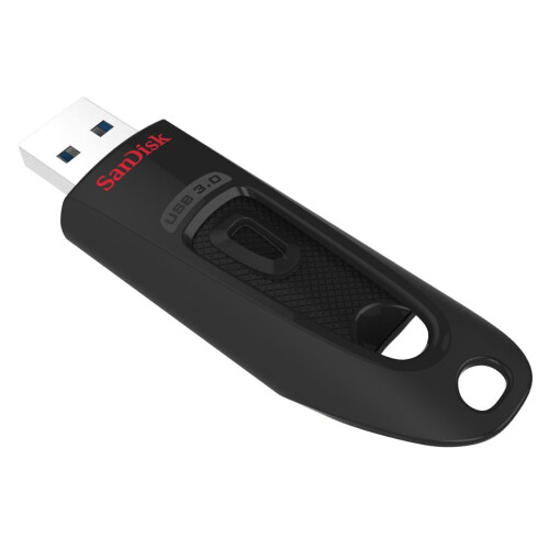 Refurbished SanDisk Sandisk Ultra 128GB USB 3.0 (3.1 Gen 1) USB Type-A connector Black USB flash drive