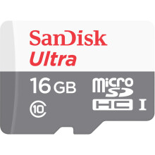 Sandisk Ultra MicroSDHC 16GB UHS-I 16GB MicroSDHC UHS-I Class 10 memory card - Refurbished
