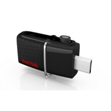 Sandisk Ultra Dual USB Drive 3.0 128GB 3.0 (3.1 Gen 1) USB Type-A connector Black USB flash drive
