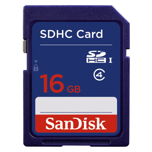 SanDisk Sandisk SDHC 16 GB 16GB SDHC Class 4 memory card