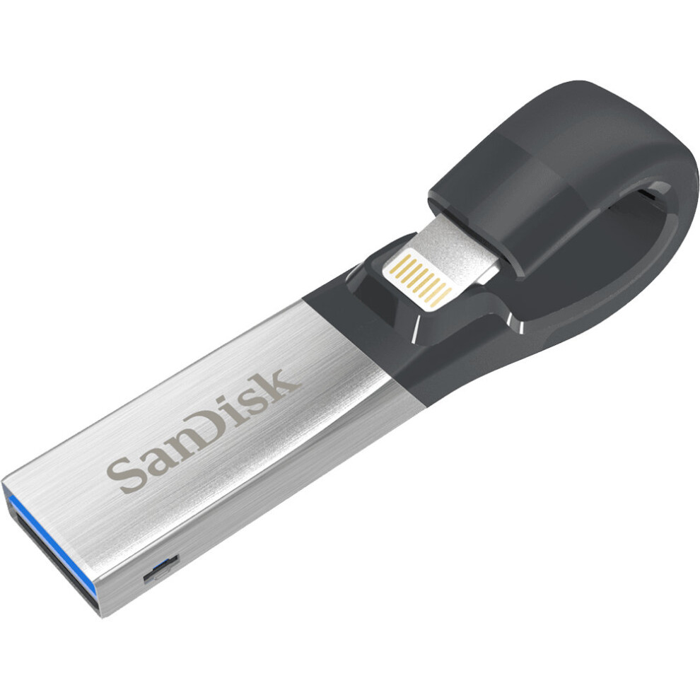 Sandisk SDIX30C-016G-GN6NN 16GB 3.0 (3.1 Gen 1) USB Type-A connector Black, Silver USB flash drive