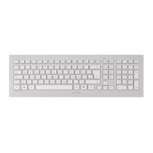 CHERRY DW 8000 RF Wireless French Silver, White