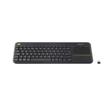 Logitech K400 Plus RF Wireless QWERTY Italian Black
