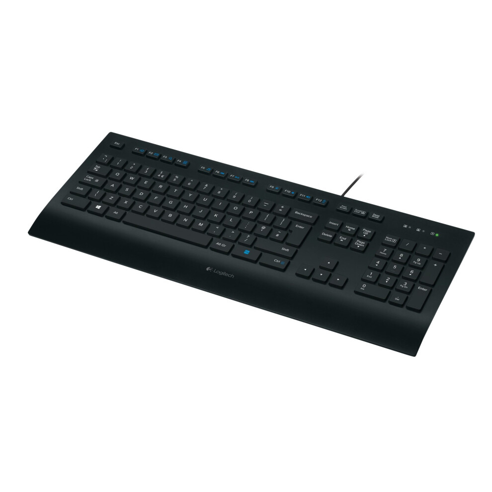 Logitech K280e Usb Qwertz German Black