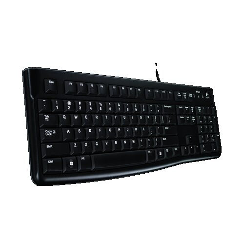 Logitech Logitech K120 USB QWERTY UK English Black