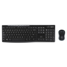 Logitech MK270 RF Wireless AZERTY French Black