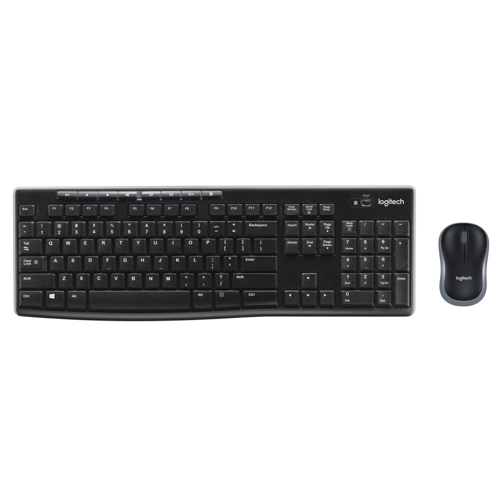 Logitech Mk270 Rf Wireless Azerty French Black