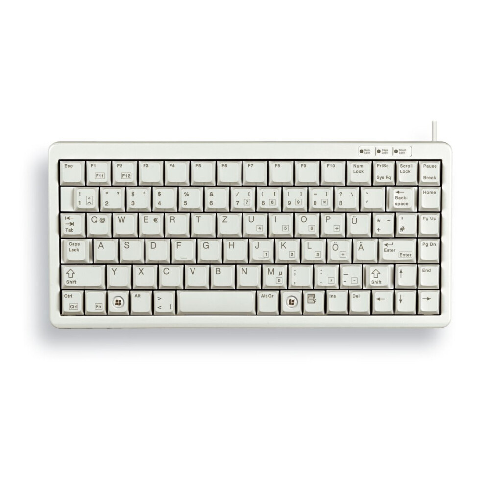 Cherry G84-4100 Keyboard Cable Connectivity Usb Ps/2 Interface English Uk Light - Image 2
