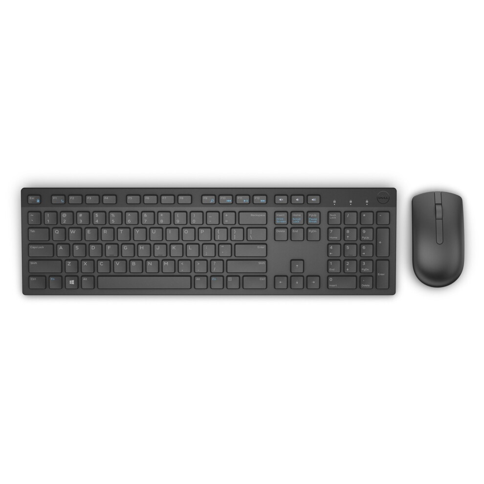 Dell Km636 Bluetooth Qwerty English Black