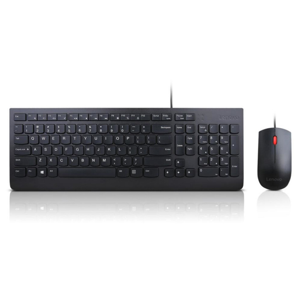 Lenovo 4X30L79883 USB QWERTY US English Black keyboard