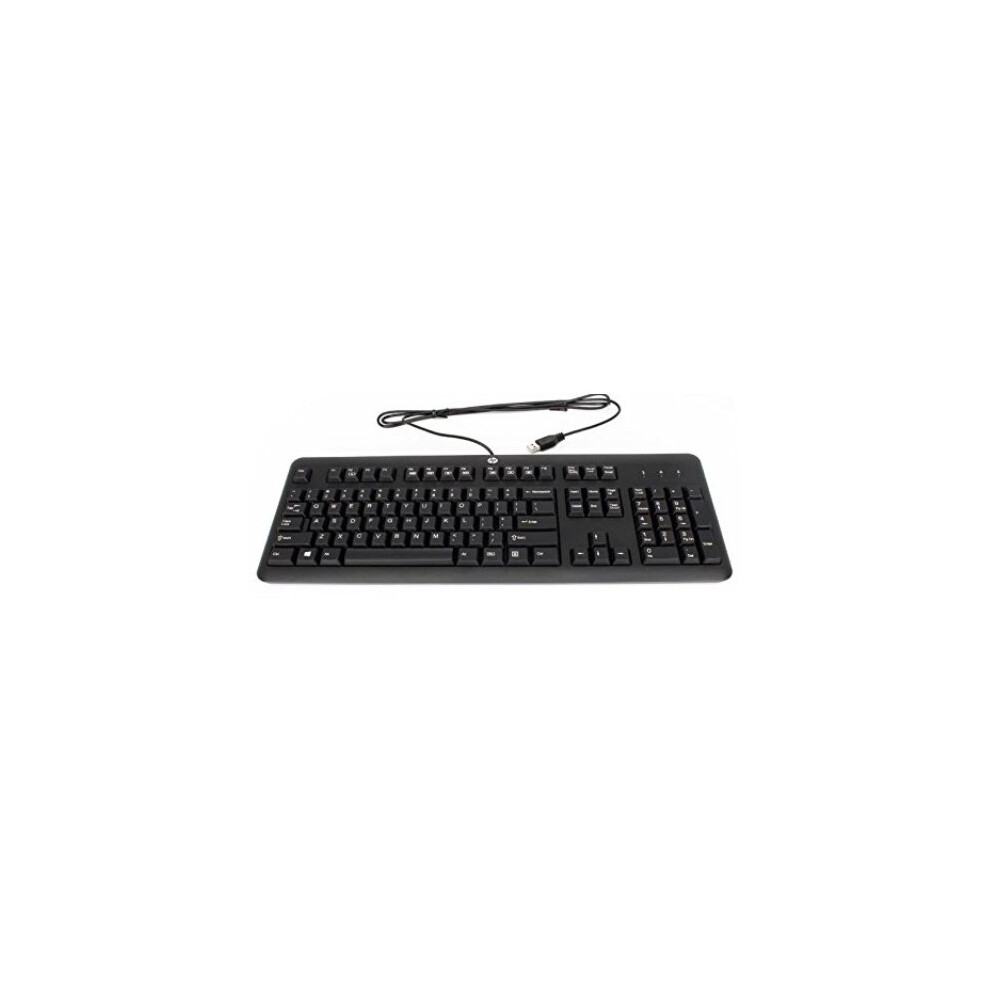 Hp 672647-093 Usb Norwegian Keyboard Black