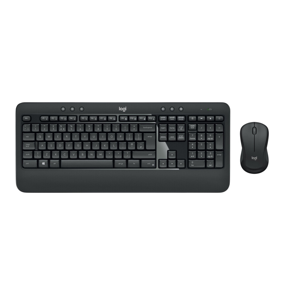 Logitech Mk540 Advanced Rf Wireless Qwertz German Black/White 5099206077379