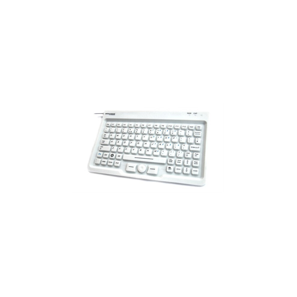 Accuratus Kybna-Sil-Mincwh Usb Qwerty English Keyboard White 5060055461398