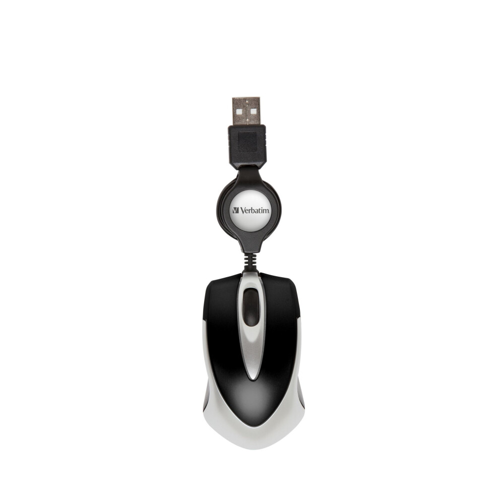 Verbatim Go Mini Optical Travel Mouse - Black