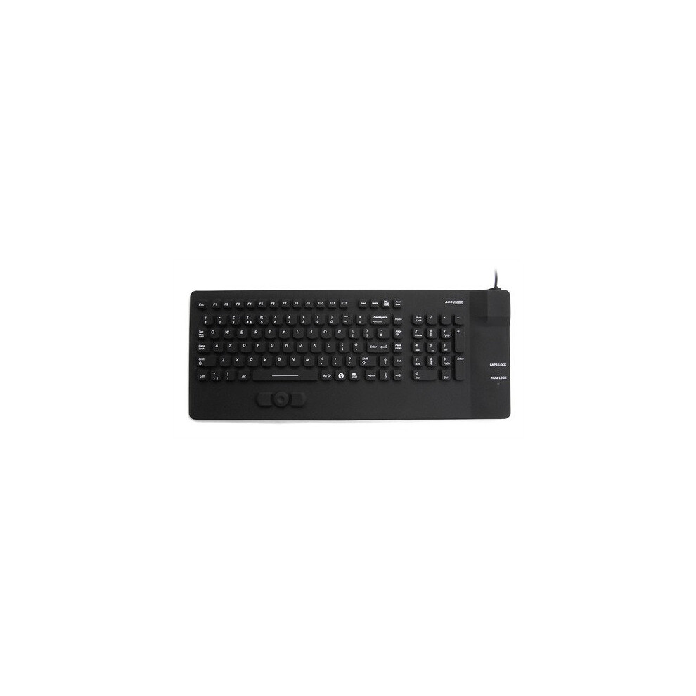 Accuratus Kybna-Sil-Comcbk Usb Qwerty English Keyboard Black 5060055461343