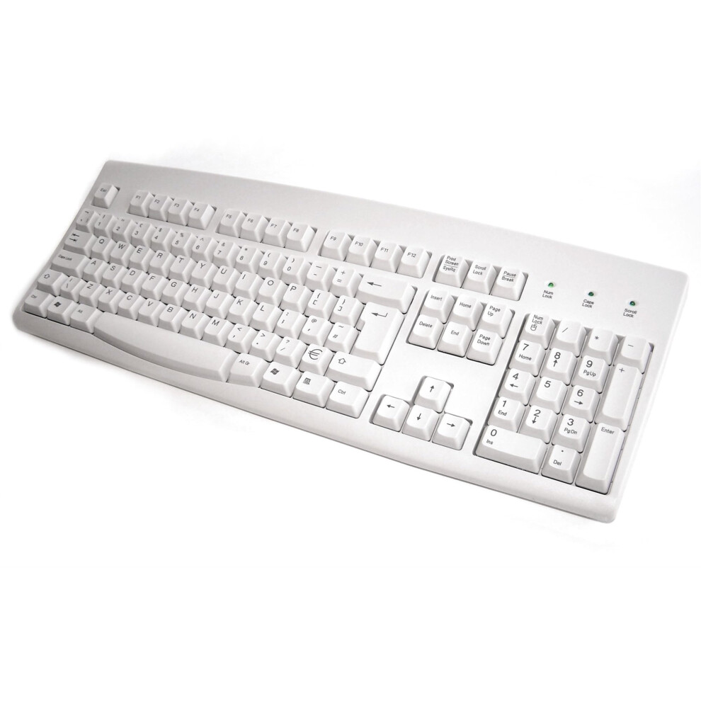 Accuratus Kybac260u-Usb Usb Qwerty English Keyboard White 5060055461046