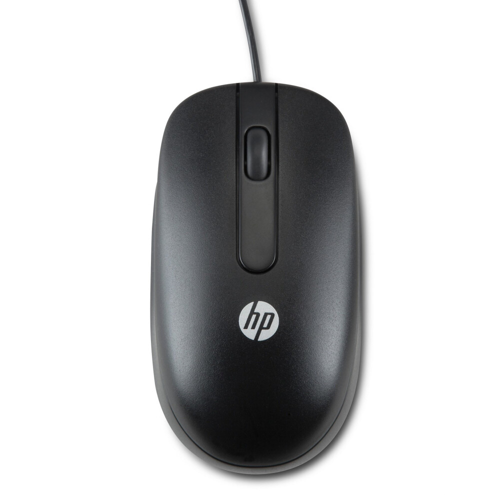 HP USB Optical Scroll Mouse USB Laser 1000DPI Ambidextrous Black mice