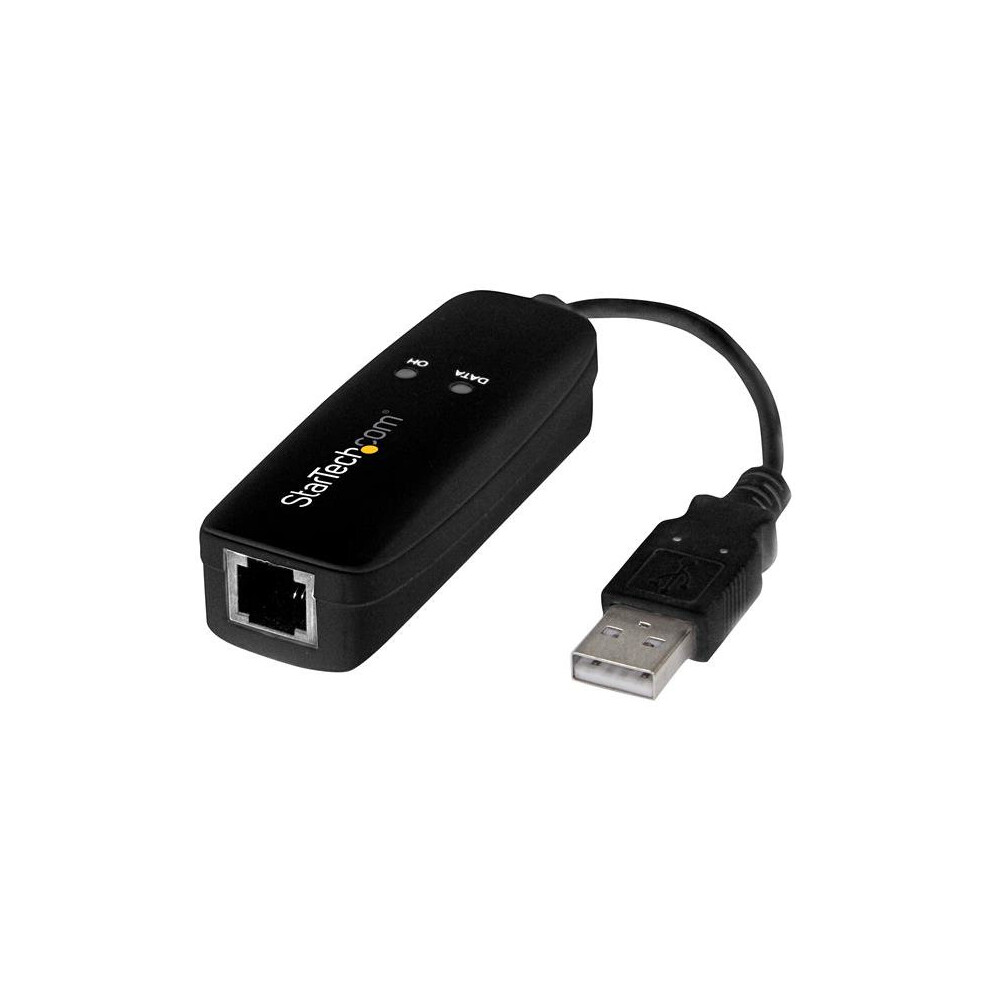 Startech.com 56K Usb Dial-Up And Fax Modem - V.92 - External - Hardware Based