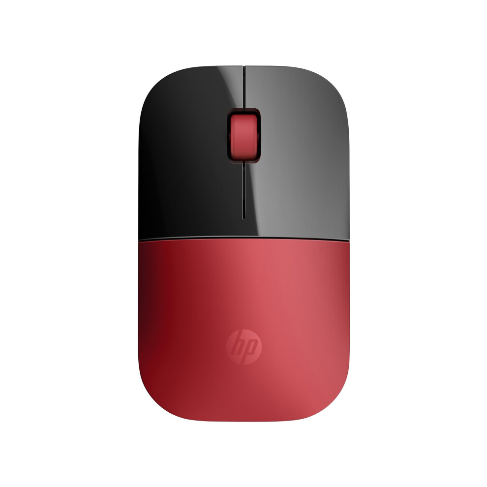 Hp Z3700 Rf Wireless Optical 1200Dpi Ambidextrous Mice Black/Red