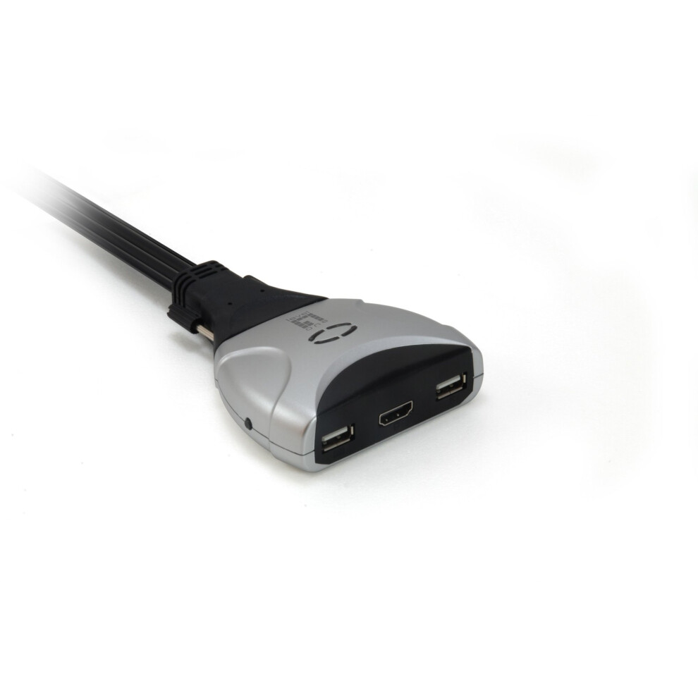 Levelone 2-Port Cable Kvm Switch, Hdmi, Usb 4015867188835