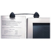 Kensington dokumentholder til indtastning til b?rbare computere og sk?rme Flex Clip Kopiholder Skrivestativ Dokumentholder Office Paper Clip Hold