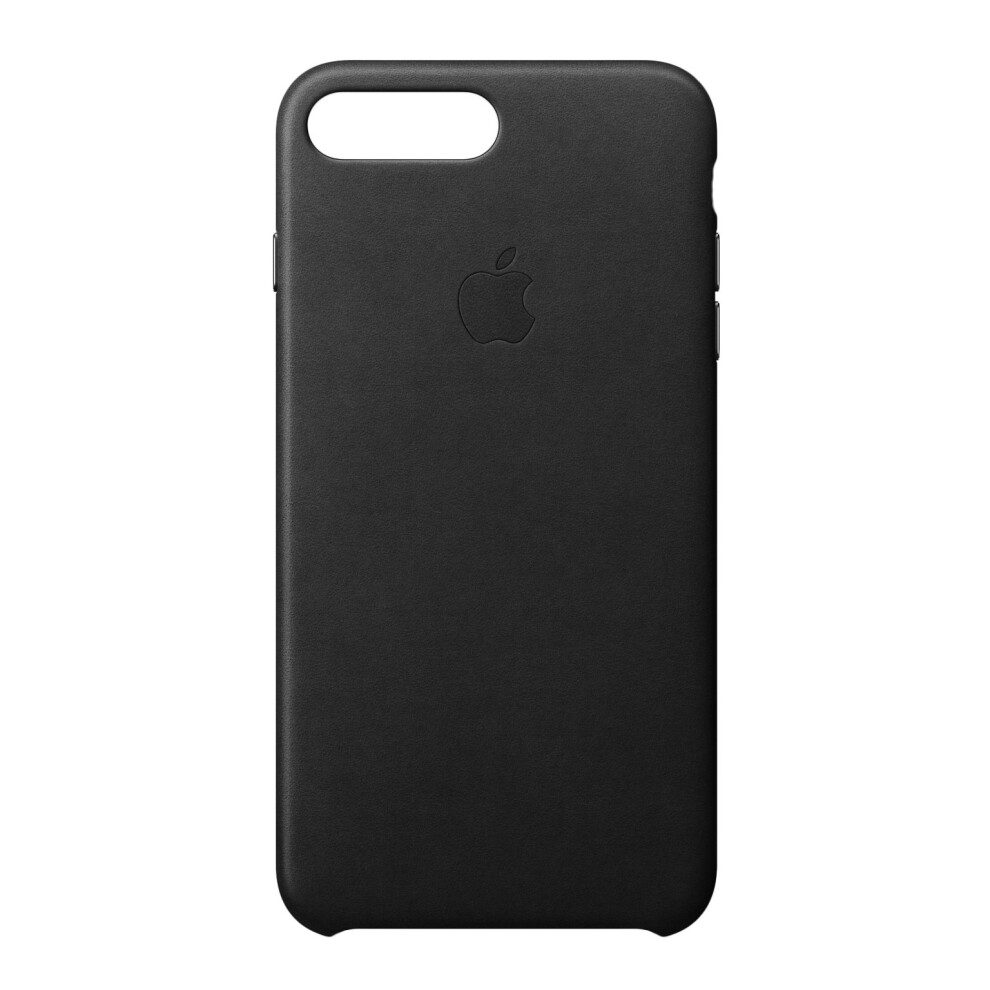 Official Apple Leather Case Cover for iPhone 8 Plus - Black