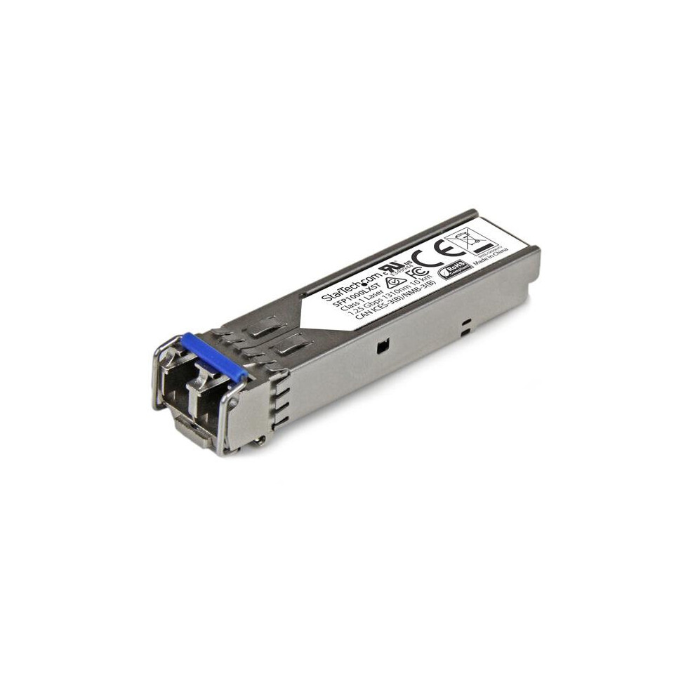 StarTech.com MSA Compliant Gigabit Fiber SFP Transceiver Module - 1000Base-LX - SM LC - 10 km
